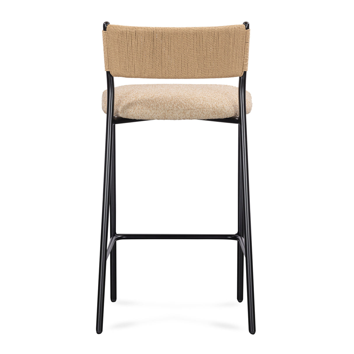 Celine Performance Boucle Stool by TOV Furniture at Eve Furniture
