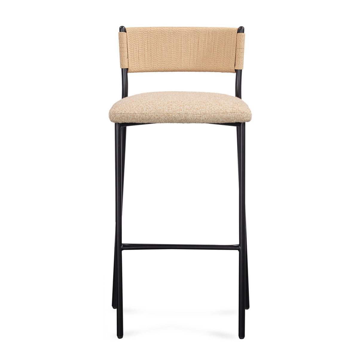 Celine Performance Boucle Stool by TOV Furniture at Eve Furniture