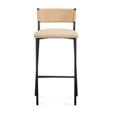 Celine Performance Boucle Stool by TOV Furniture at Eve Furniture