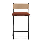 Celine Performance Boucle Stool by TOV Furniture at Eve Furniture