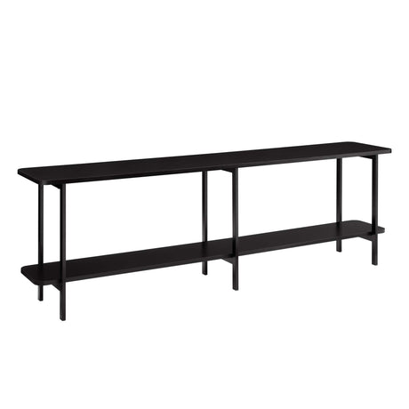 Celine Side Table Console in Black by Manhattan Comfort at Eve Furniture