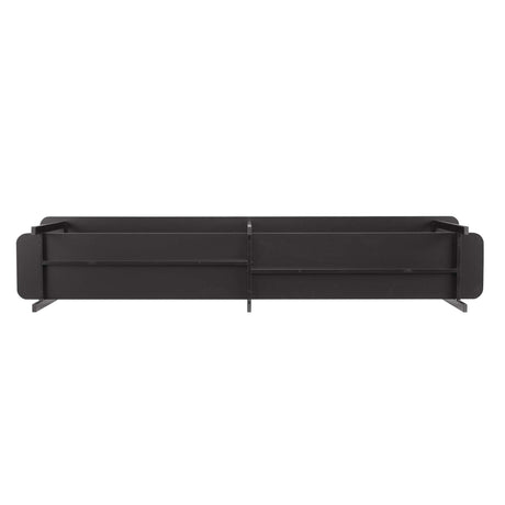 Celine Side Table Console in Black by Manhattan Comfort at Eve Furniture