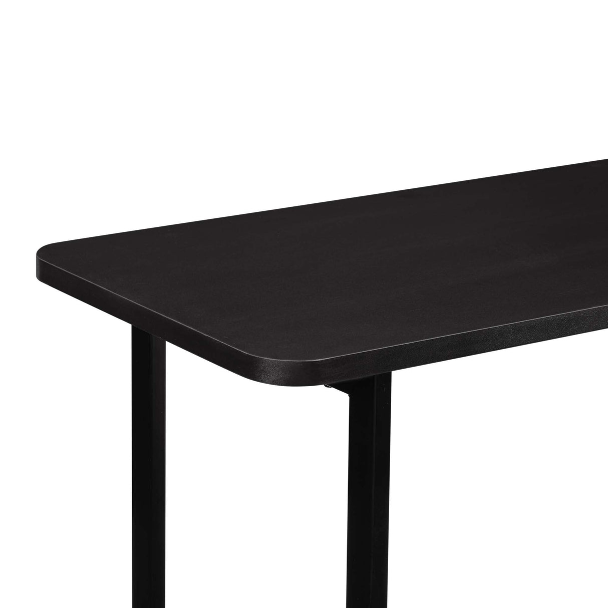 Celine Side Table Console in Black by Manhattan Comfort at Eve Furniture