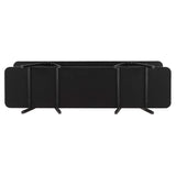 Celine Side Table Console in Black by Manhattan Comfort at Eve Furniture