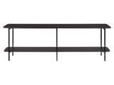 Celine Side Table Console in Black by Manhattan Comfort at Eve Furniture