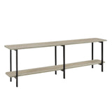 Celine Side Table Console in Grey by Manhattan Comfort at Eve Furniture