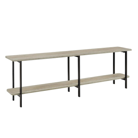 Celine Side Table Console in Grey by Manhattan Comfort at Eve Furniture
