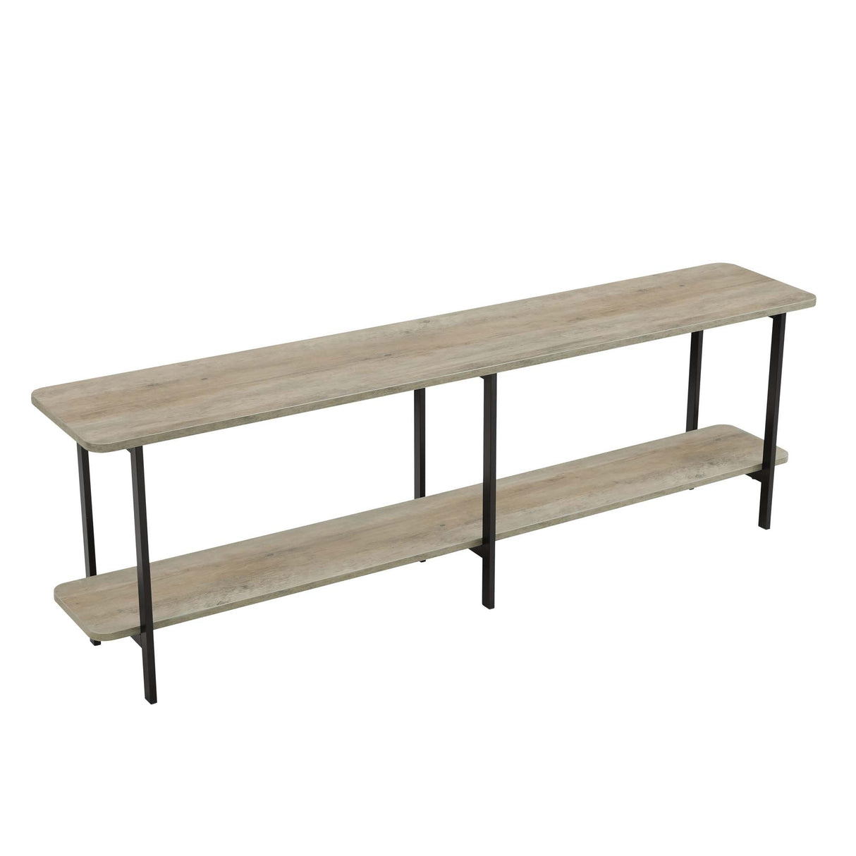 Celine Side Table Console in Grey by Manhattan Comfort at Eve Furniture