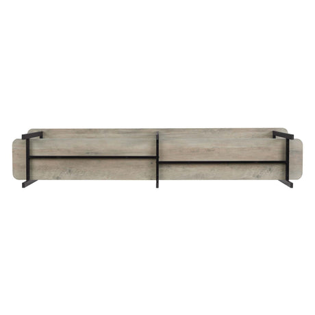 Celine Side Table Console in Grey by Manhattan Comfort at Eve Furniture