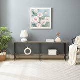 Celine Side Table Console in Grey by Manhattan Comfort at Eve Furniture