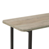 Celine Side Table Console in Grey by Manhattan Comfort at Eve Furniture