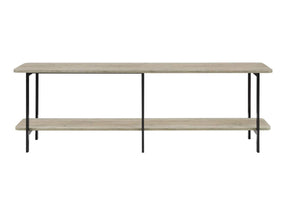 Celine Side Table Console in Grey by Manhattan Comfort at Eve Furniture
