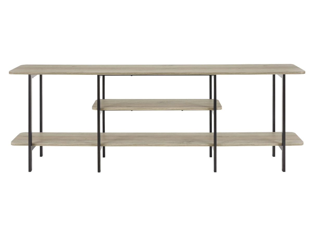 Celine Side Table Console in Rustic Grey by Manhattan Comfort at Eve Furniture