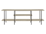 Celine Side Table Console in Rustic Grey by Manhattan Comfort at Eve Furniture