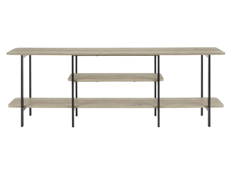 Celine Side Table Console in Rustic Grey by Manhattan Comfort at Eve Furniture