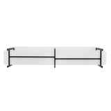 Celine Side Table Console in White by Manhattan Comfort at Eve Furniture