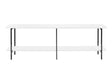 Celine Side Table Console in White by Manhattan Comfort at Eve Furniture