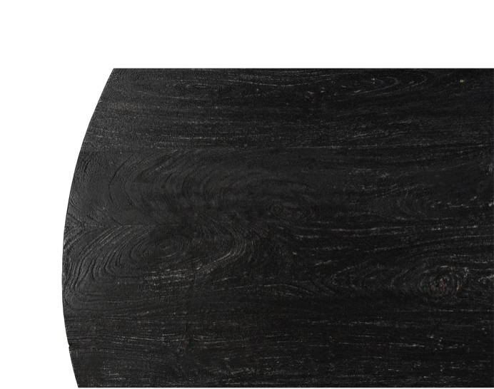 Cember Dining Table - Black by Moe's Home at Eve Furniture
