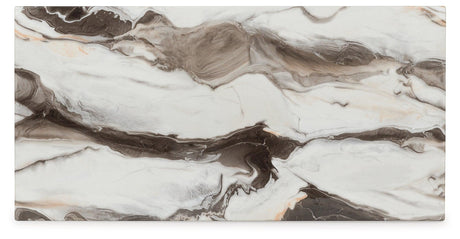 Cendill Dark Brown/White/Black Table (Set of 3) by Ashley at Eve Furniture