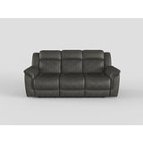 Centeroak Brownish Gray 2-Piece Double Reclining Set by Homelegance at Eve Furniture