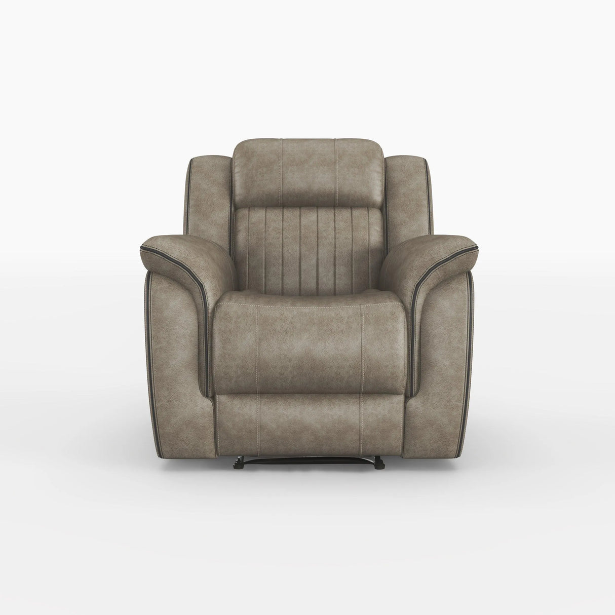 Centeroak Sandy Brown Reclining Chair by Homelegance at Eve Furniture