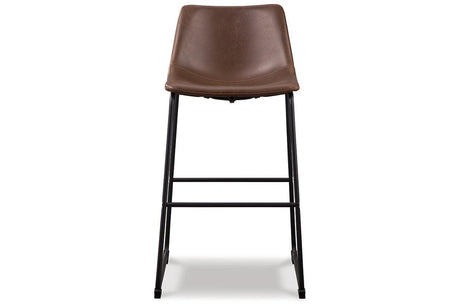 Centiar Brown Pub Height Barstool, Set of 2 by Ashley at Eve Furniture