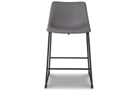Centiar Gray Counter Height Barstool, Set of 2 by Ashley at Eve Furniture