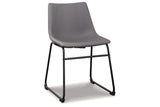 Centiar Gray Dining Chair, Set of 2 by Ashley at Eve Furniture