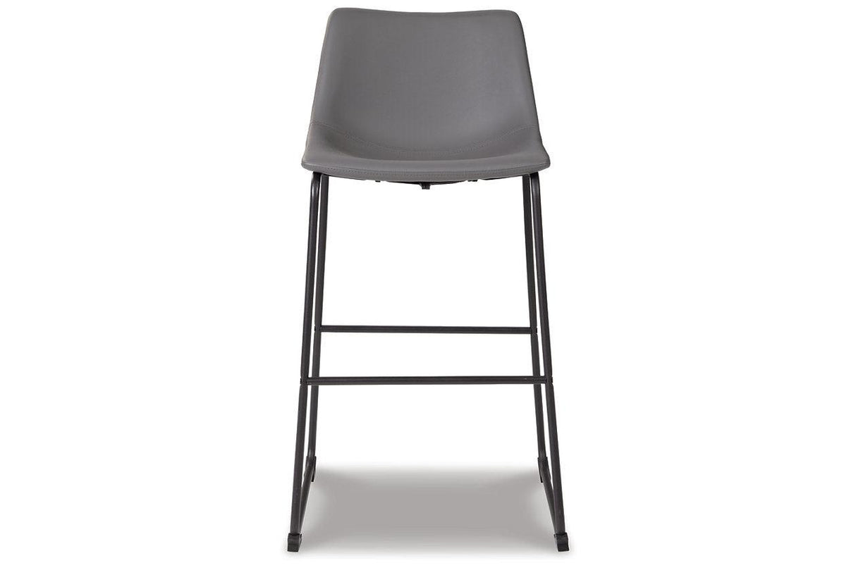 Centiar Gray Pub Height Barstool, Set of 2 by Ashley at Eve Furniture