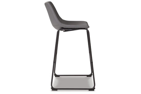 Centiar Gray Pub Height Barstool, Set of 2 by Ashley at Eve Furniture