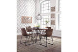 Centiar Brown Dining Chair, Set of 2 by Ashley at Eve Furniture