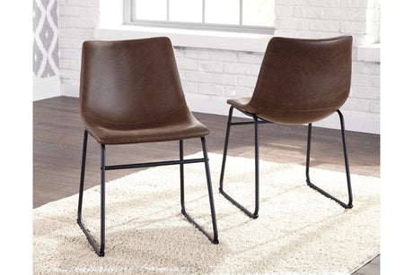 Centiar Brown Dining Chair, Set of 2 by Ashley at Eve Furniture
