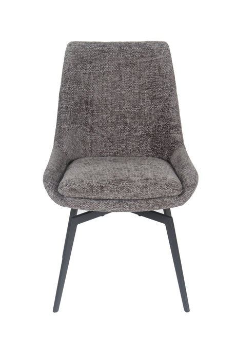 CEO 180 Degree Return Swivel Upholstered Dining Chair in Oyster (Set of 2) by Modus Furniture at Eve Furniture