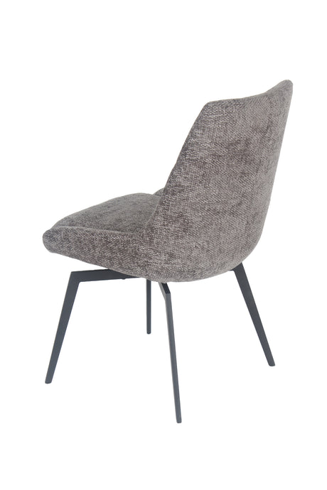 CEO 180 Degree Return Swivel Upholstered Dining Chair in Oyster (Set of 2) by Modus Furniture at Eve Furniture