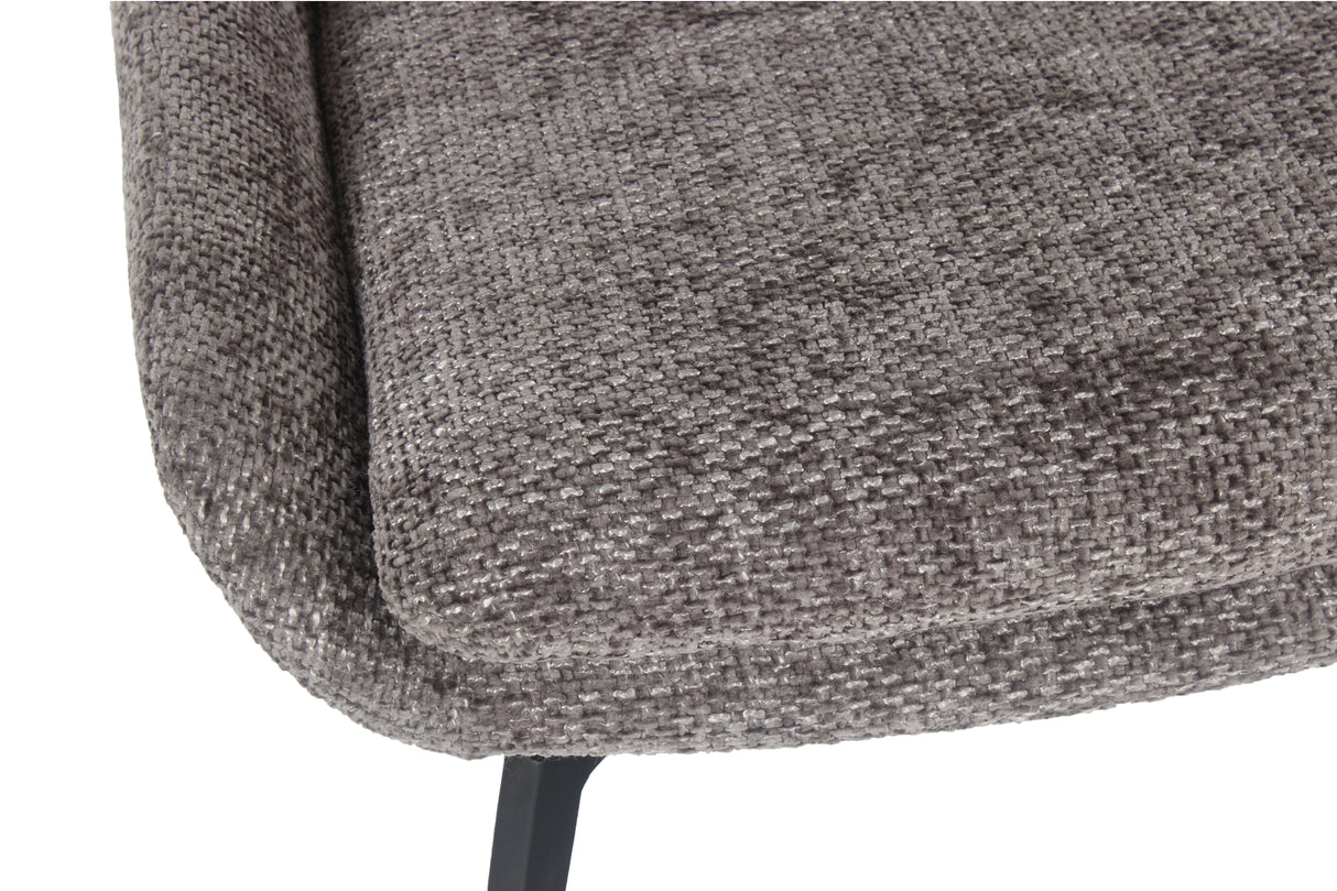 CEO 180 Degree Return Swivel Upholstered Dining Chair in Oyster (Set of 2) by Modus Furniture at Eve Furniture