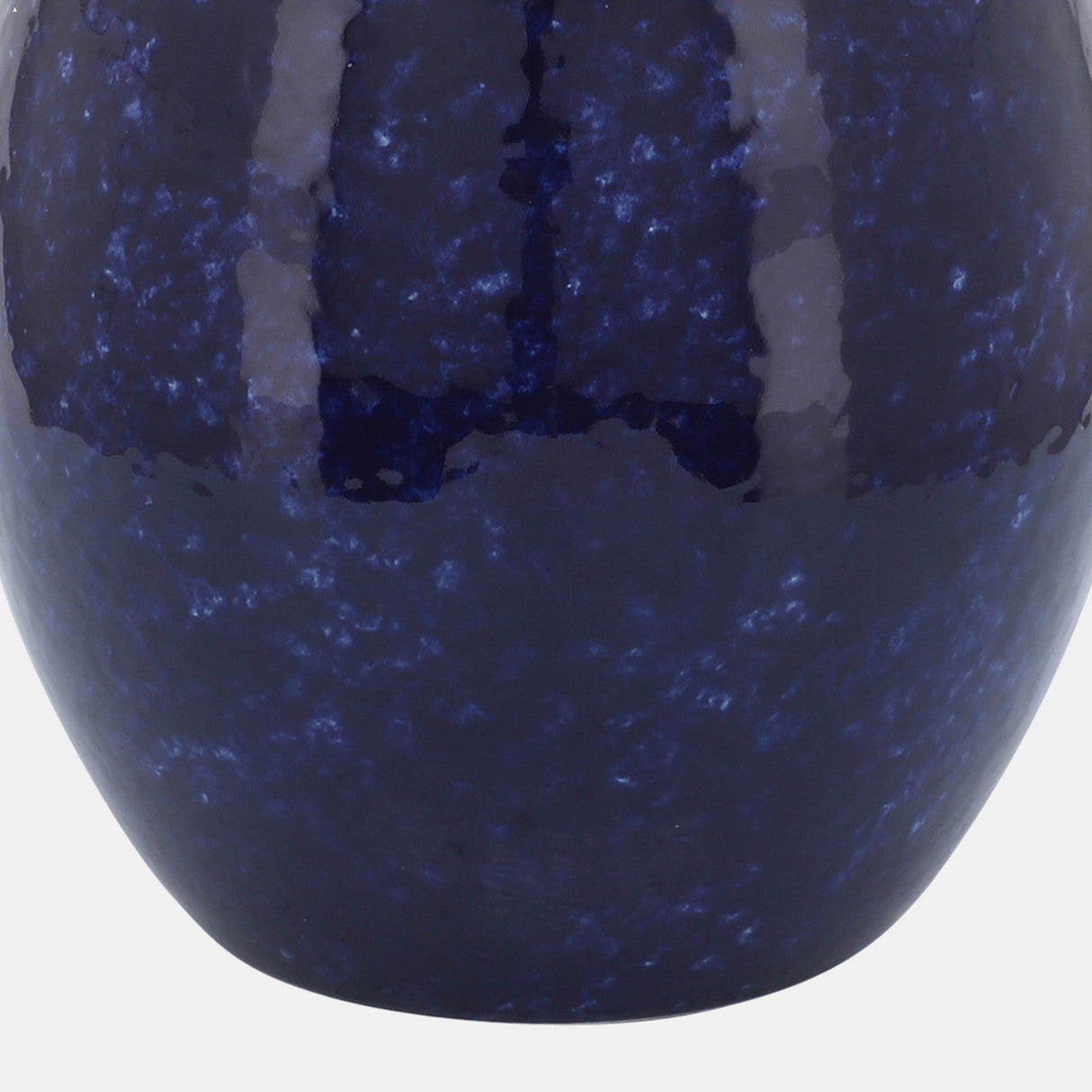 Cer, 10"h Primeval Vase, Blue