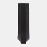 Cer, 11"h Loopy Vase, Black