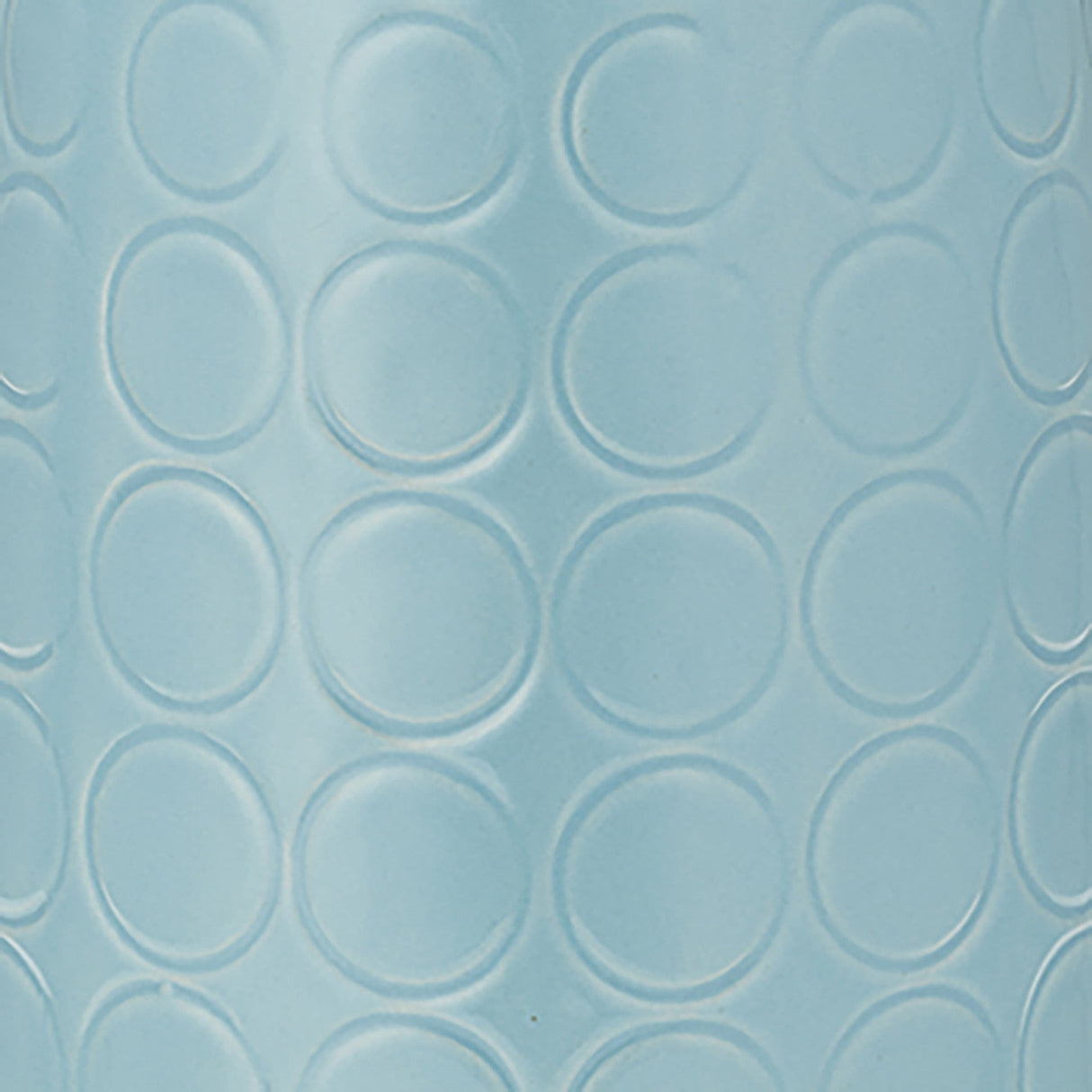 Cer, 12" Circles Vase, Aqua Haze