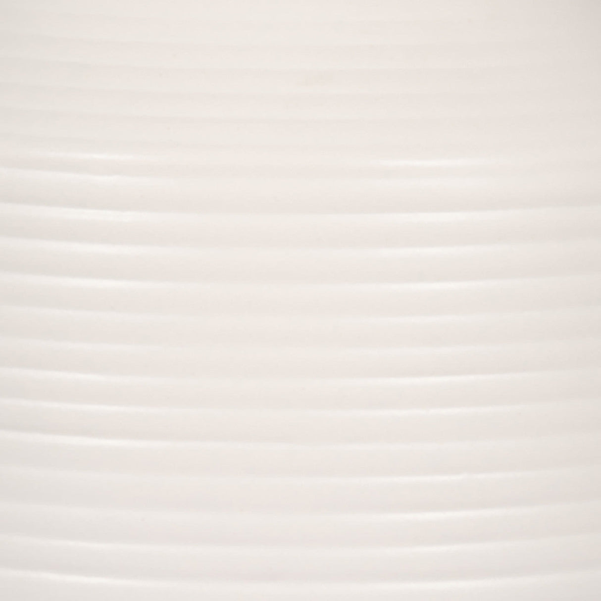 Cer, 12" Lines Vase, White