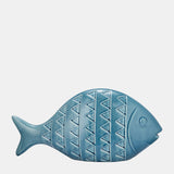 Cer,17",zigzag Scaled Fish,blue