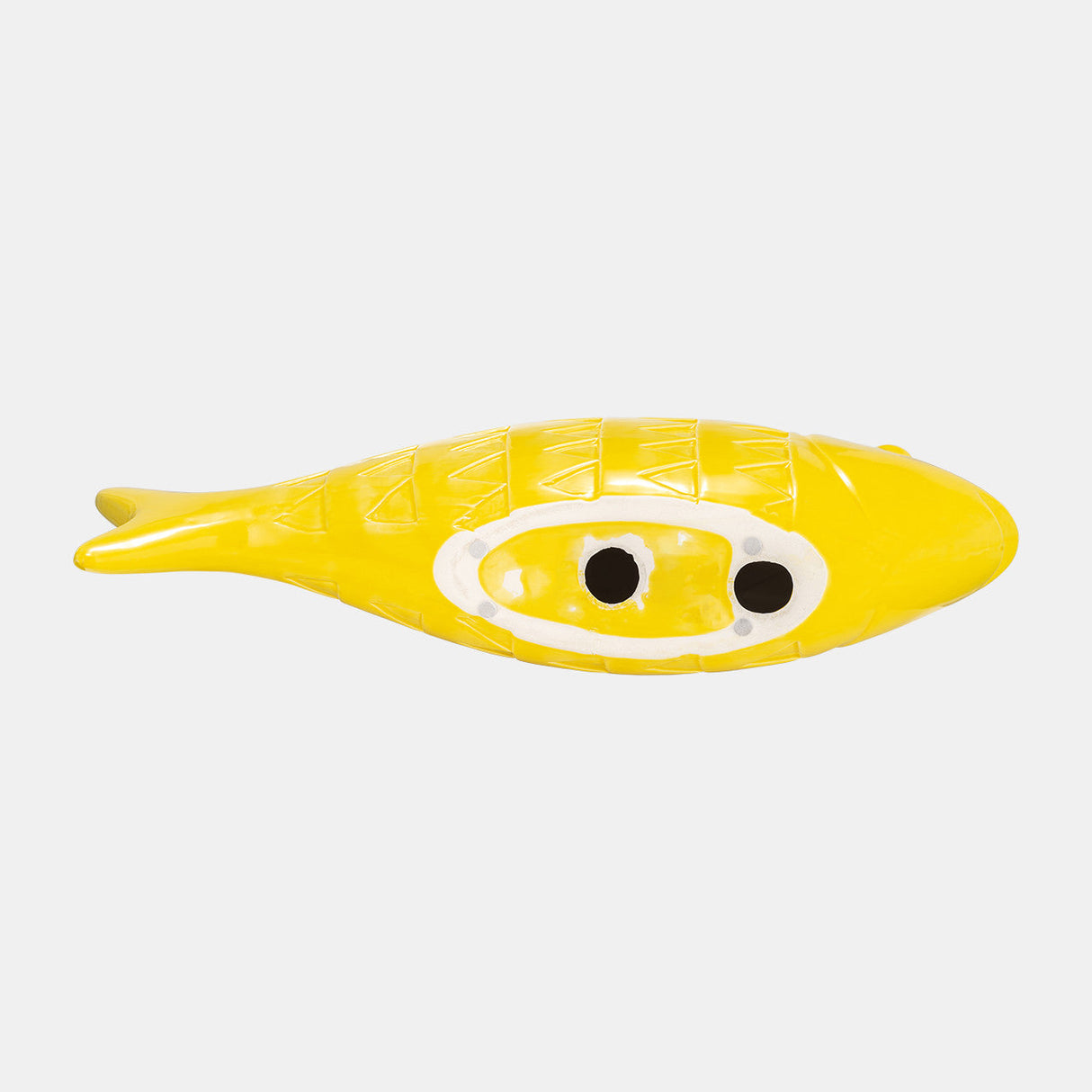 Cer,17",zigzag Scaled Fish,yellow