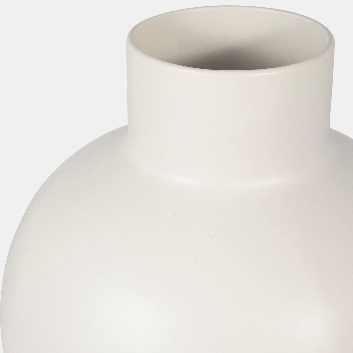 Cer, 18"h Bubble Vase, Creme