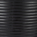 Cer, 24" Ribbed Temple Jar, Black