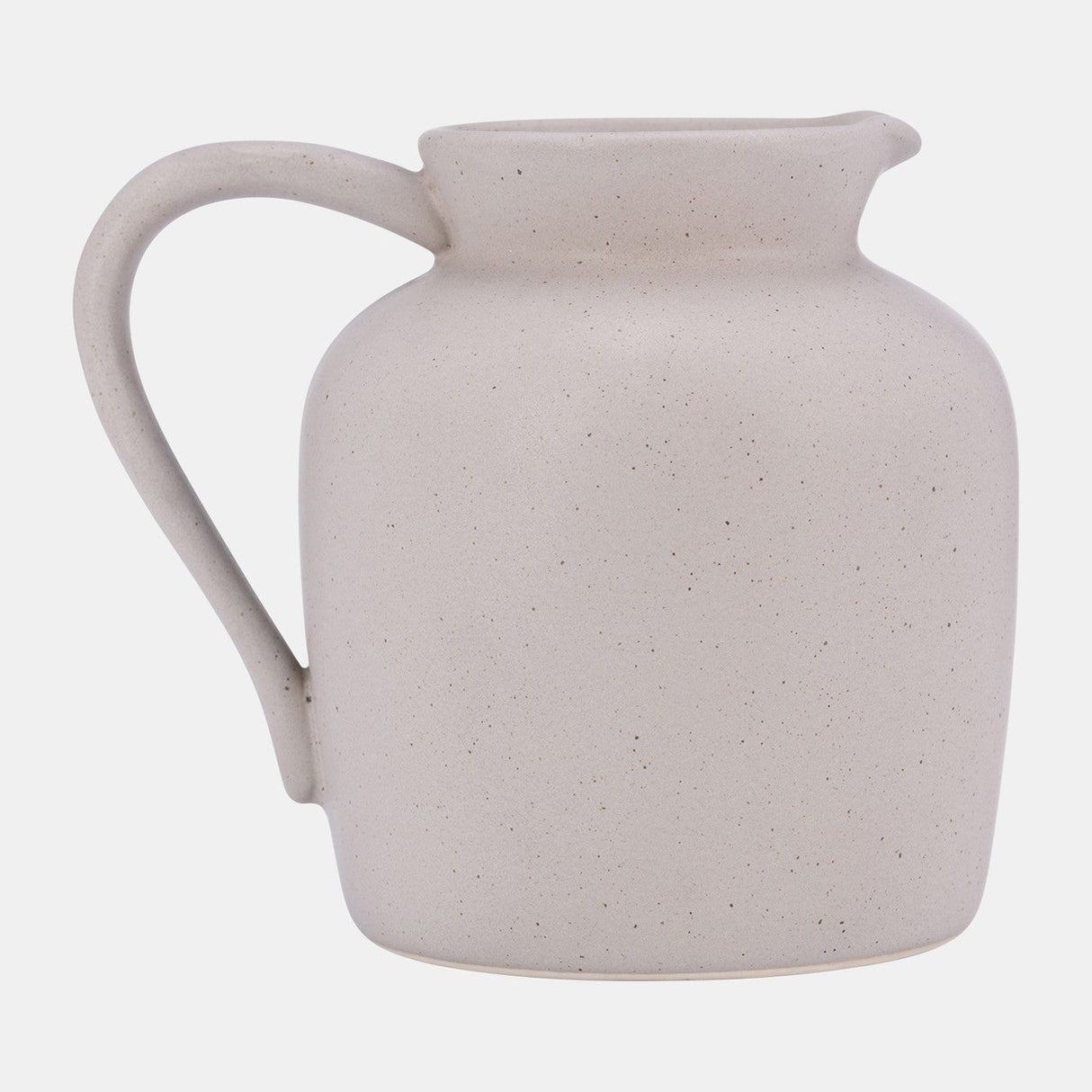 Cer, 5" Pitcher Vase, Gray