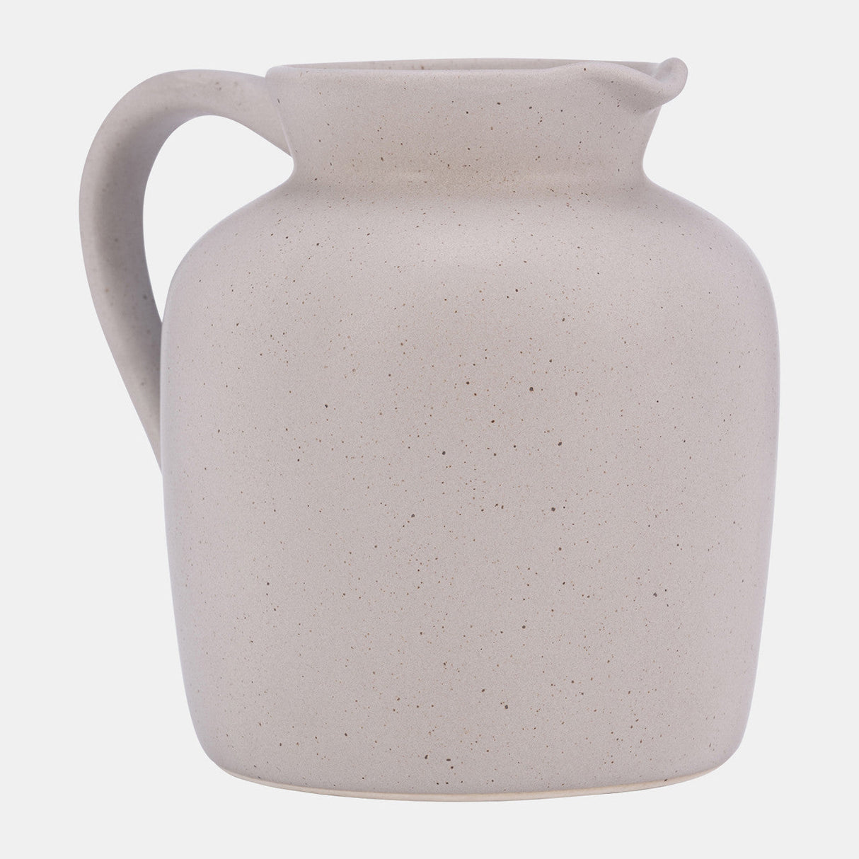 Cer, 5" Pitcher Vase, Gray