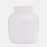 Cer, 5" Pitcher Vase, White