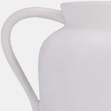 Cer, 5" Pitcher Vase, White