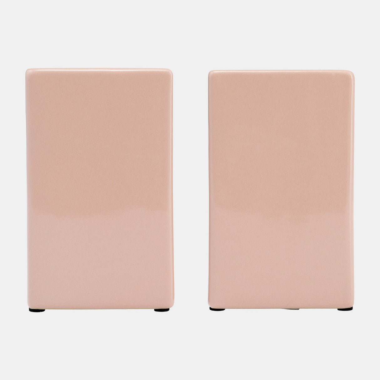 Cer, 6" Pouch Bookends, Blush