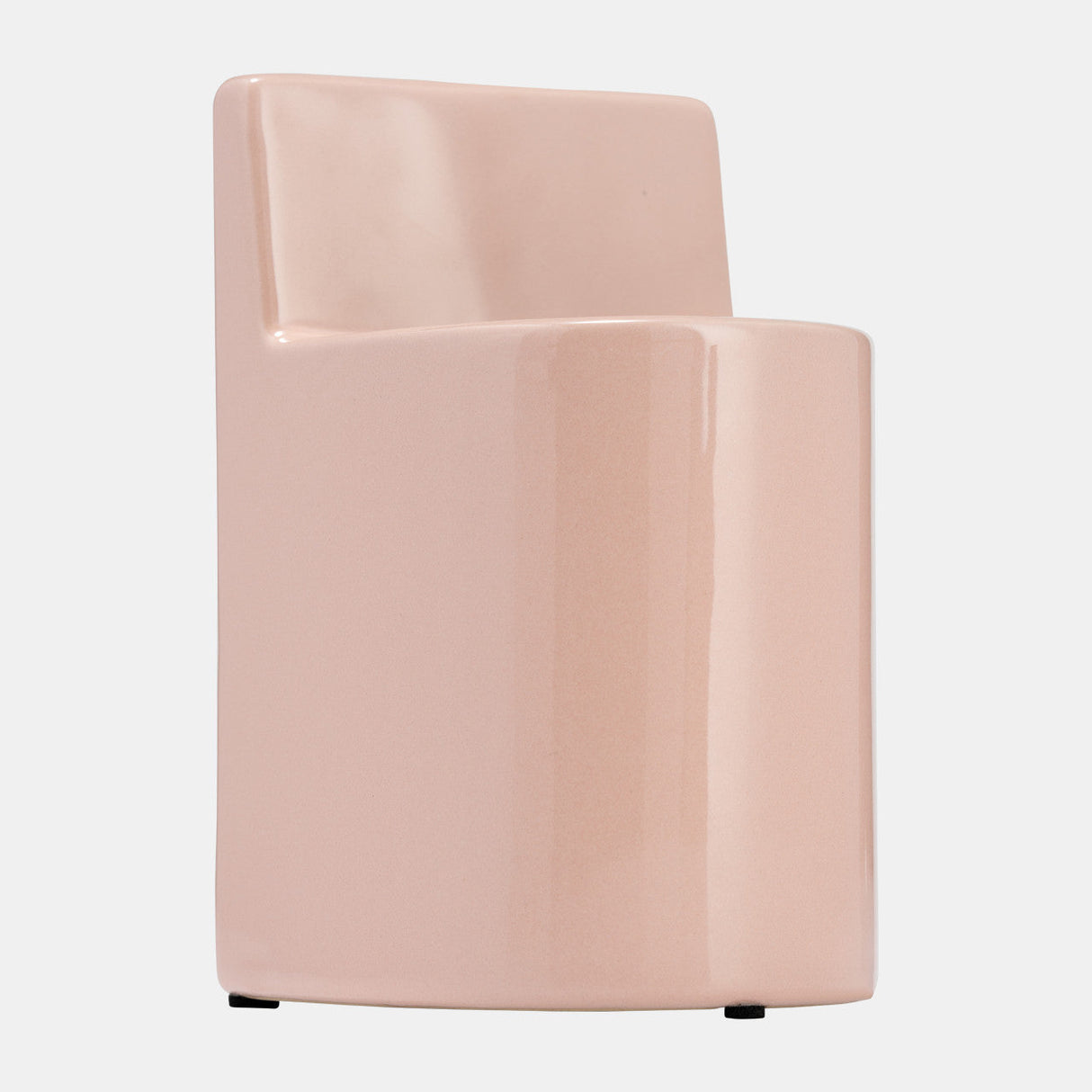 Cer, 6" Pouch Bookends, Blush