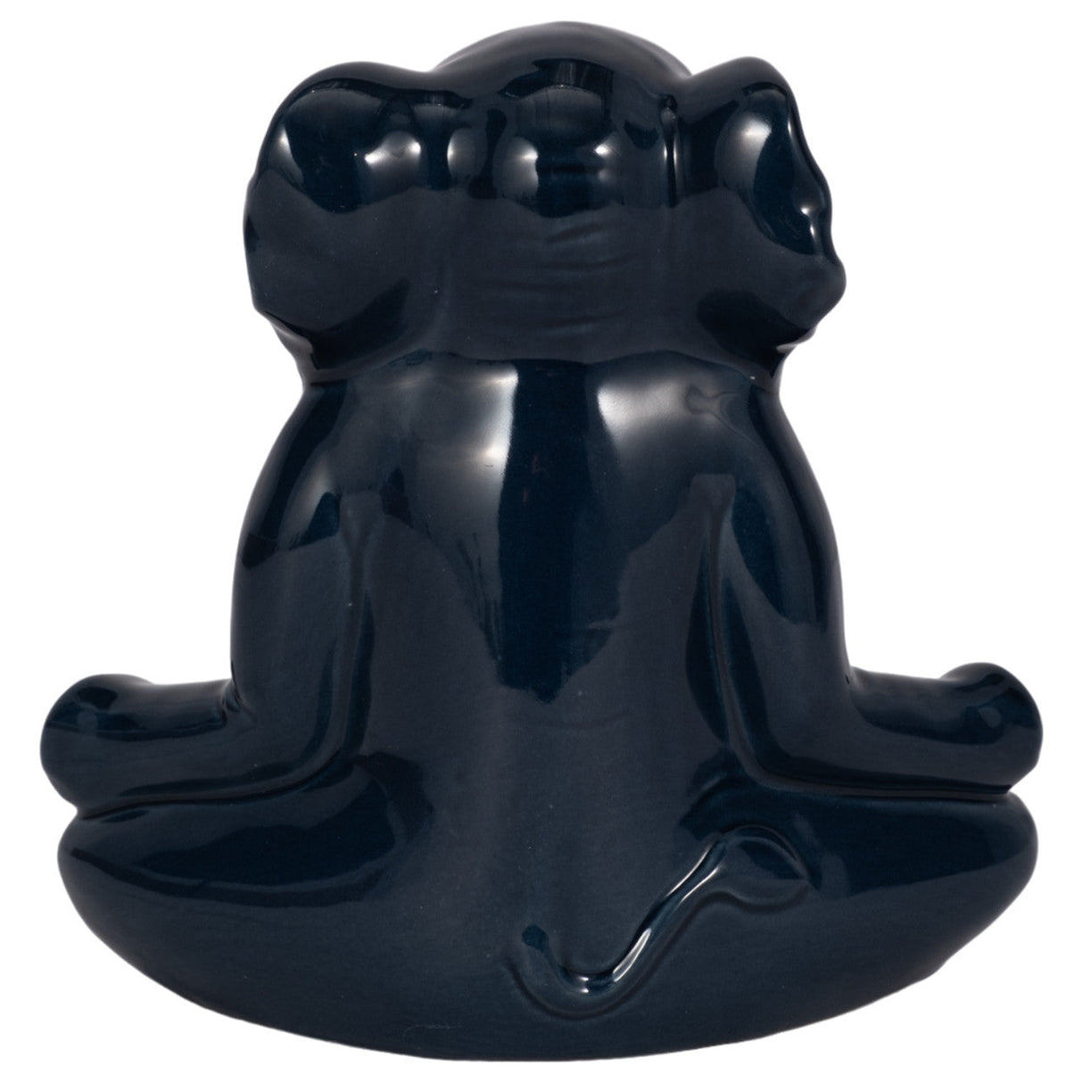 Cer, 7" Yoga Elephant, Navy Blue